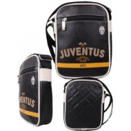 TRACOLLA FC JUVENTUS ORIGINAL IN FINTA PELLE 100%PU/100%PL 24X18X5CM.PRODOTTO UFFICIALE IMMA ITALY COD.13462