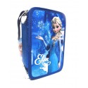 FROZEN DISNEY ORIGINAL ASTUCCIO ORGANIZZATO CORREDO SCUOLA 3 ZIP 43 PEZZI GIOTTO/FILA/TRATTO.ACCADEMIA ITALY