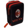 ASTUCCIO CORREDO SCUOLA 3 ZIP AC MILAN ORIGINAL 41PEZZI PENNA CANCELL.FRIXION/GIOTTO/FILA/LYRA/TRATTO PRODOTTO UFFICIALE