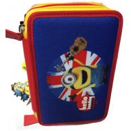 ASTUCCIO CORREDO SCUOLA 3 ZIP MINIONS CATTIVISSIMO ME ORIGINAL UNIVERSAL ILLUMINATION GUT ITALY