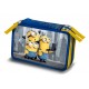 ASTUCCIO CORREDO SCUOLA COMPLETO 45 PEZZI.3 ZIP MINIONS CATTIVISSIMO ME ORIGINAL UNIVERSAL GUT DISTRIBUTION ITALY