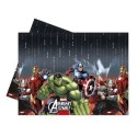 TOVAGLIA IN PLASTICA DECORATA AVENGERS MULTI HERO ASSEMBLE MARVEL ORIGINAL 120X180CM.PER FESTE DI COMPLEANNO E PARTY