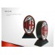 SALVADANAIO SAGOMATO LOGO AC MILAN ORIGINAL IN RESINA 19X12X7CM.IN SCATOLA REGALO PRODOTTO UFFICIALE