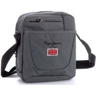 TRACOLLA PORTA-TABLET PEPE JEANS COLORE GRIGIO 22X27X8CM ORIGINALE