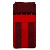 COMPLETO LETTOAC MILAN ORIGINAL 1PIAZZA E MEZZA LENZ.SOP.180X295CM.SOTTTO 130X200CM.C/ANGOLI FEDERA 52X80CM.100%COTONE