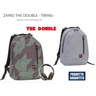 ZAINO DOUBLE TWIG SEVEN ORIGINALE 40X30 CON CUFFIE OMAGGIO