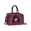 BORSA CON TRACOLLA GORJUSS LADYBIRD SANTORO ORIGINAL 37X25X15CM.CON ZIP 100%PU BOLSA DE VIAJE