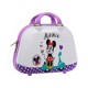 NECESSER BEAUTY RIGIDO DA VIAGGIO MINNIE SU VESPA VIOLETTA DISNEY ORIGINAL 35X28X15CM ARTICOLI DA VIAGGIO