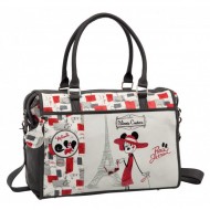 BORSONE DA VIAGGIO/PALESTRA/PISCINA MINNIE COUTURE DISNEY ORIGINAL 38X28X8CM.100%PU