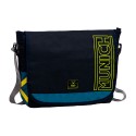 TRACOLLA PORTA PC CON PATTINA TRAVEL MESSENGER MUNICH ORIGINAL BRAND 38X31X10CM.100%POLIESTER TASCA CON ZIP ESTERNA