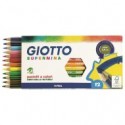 COLORI A LEGNO GIOTTO SUPERMINA 12PZ