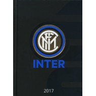 DIARIO AGENDA SCUOLA 2017 FC INTERNAZIONALE ORIGINAL 17X12,5X3CM.COPERTINA NERA CARTONA. PRODOTTO UFFICIALE PANINI ITALY