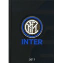 DIARIO AGENDA SCUOLA 2017 FC INTERNAZIONALE ORIGINAL 17X12,5X3CM.COPERTINA NERA CARTONA. PRODOTTO UFFICIALE PANINI ITALY