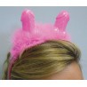 CERCHIETTO BRILLANTINI PENE SEXY FESTE DI ADDIO AL NUBILATO E PARTY VARY PER ADULTI COLORE ROSA COD.5631 WILLY BOPPERS
