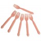 SET 6 FORCHETTE IN PLASTICA 16CM.COLOR CARNE PECKER PARTY FAVORS PENE SEXY ARTICOLI PER FESTE ADDIO AL NUBILATO C.3976