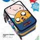 ASTUCCIO SCUOLA COMPLETO ORGANIZZATO 3 ZIP ADVENTURE TIME CARTOON NETWORK ORIGINAL 41 PEZZI GIOTTO/FILA/FRIXION LYRA