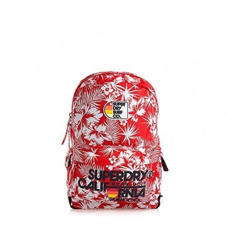 ZAINO TONDO AMERICANO BATEMAN MONTANA ENSIGN RED SUPERDRY CALIFORNIA SURF CO.46X30X14CM.TOP QUALITY