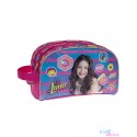 NECESER BEAUTY DA VIAGGIO SOY LUNA DISNEY ORIGINAL 2 ZIP 26X16X12CM.100% POLIESTER