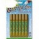 BLISTER 6 TUBETTI COLLA GLITTER DA 10,5 ML.LAVABILE NON TOSSICA