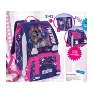 ZAINO SCUOLA ESTENSIBILE ALEX CO DISNEY ORIGINAL 42X33X14+8CM.TOP QUALITY DISTRIBUITO DA ACCADEMIA ITALY