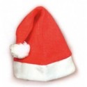 CAPPELLO BABBO NATALE ROSSO SEMPLICE IN POLIESTERE 100%