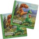 TOVAGLIOLI CARTA DECORATI THE GOOD DINOSAUR DISNEY PIXAR ORIGINAL 33X33CM.DOPPIO VELO CONFEZ.DA 20 PZ.PURA CELLULOSA