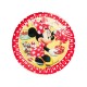 PIATTI PICCOLI CARTA DECORATI MINNIE CAFE" DISNEY ORIGINAL 20CM.CONFEZIONI DA 8 PEZZI