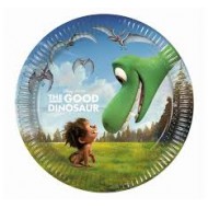 PIATTO PICCOLO CARTA DECORATO THE GOOD DINOSAUR PIXAR ORIGINAL DISNEY 20CM.8 PEZZI