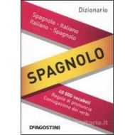 MINI DIZIONARIO SPAGNOLO ITALIANO ITAL. SPAGN. 40 000 VOCABOLI REG.DI PRONUNC.CONIUGAZ.DEI VERBI 9X12CM.