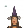 CAPPELLO DA STREGA 39X39X34CM.PER FESTE E TRAVESTIMENTI DI HALLOWEEN/CARNEVALE E PARTY A TEMA
