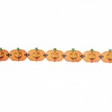 FESTONE ZUCCA DI CARTA CM.15X400.ARTICOLI DECORATIVI PER FESTE DI ALLOWEEN E PARTY A TEMA