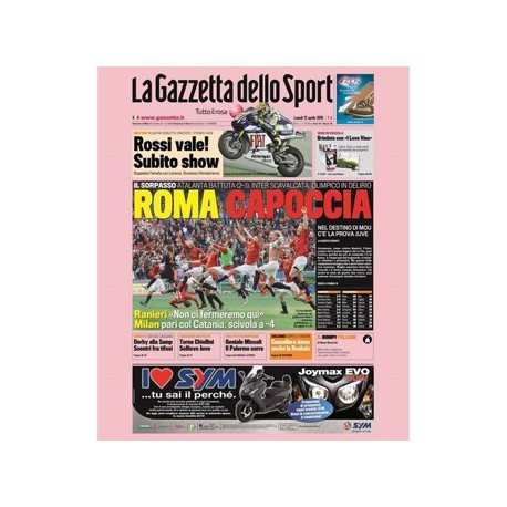 MOUSE PAD GAZZETTA DELLO SPORT ROMA CAPOCCIA