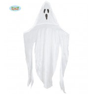 FANTASMA IN TESSUTO CM.215 APPENDIBILE PER DECORAZIONE HALLOWEEN/CARNEVALE