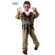 COSTUME ZOMBIE BABY 5/6 ANNI GIACCA CON PANTALONI (CAMICIA ESCLUSA) PER TRAVESTIMENTO HALLOWEEN/CARNEVALE