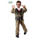 COSTUME ZOMBIE BABY 7/9 ANNI PER TRAVESTIMENTO HALLOWEEN/CARNEVALE