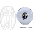 SALVADANAIO PALLONE CON LOGO FC JUVENTUS ORIGINAL IN SCATOLA REGALO STAMPATA 15X15X15CM.PRODOTTO UFFICIALE