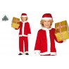 COSTUME BABBO NATALE BABY 5/6 ANNI VESTITO BABBO NATALE COMPLETO DI CAPPELLO 100% POLIESTER TOP QUALITY GUIRMA
