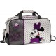 BORSA DA VIAGGIO CON TRACOLLA DISNEY MINNIE BOWS ORIGINAL 37X25X15CM.IN SIMILPELLE CON APPLICAZIONI 100%PU