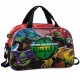 BORSA DA VIAGGIO UTILE PER PALESTRA O PISCINA TURTLES TARTARUGHE NINJA NICKELODEON ORIGINAL 28X45X22CM.PVC/POLIESTER