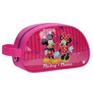 BEAUTY MORBIDO DA VIAGGIO MINNIE E MICKEY DISNEY ORIGINAL 24X14X10CM.PVC/MICROFIBRA TOP QUALITY