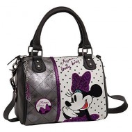 BORSA CON TRACOLLA MINNIE BOWS DISNEY ORIGINAL CON APPLICAZIONI E DECORAZIONI 25X23X12CM.100%PU