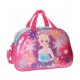 BORSA DA VIAGGIO IDEALE PER PALESTRA E PISCINA ELSA FROZEN DISNEY ORIGINAL 40X28X22CM.70%MICROFIBRA 30%PVC COLORE ROSA