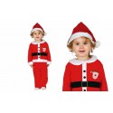 VESTITO BABBO NATALE PER BIMBI 12/24 MESI COMPLETO DI CAPPELLO/PANTALONE/GIACCA PER FESTE E TRAVESTIMENTI DI NATALE