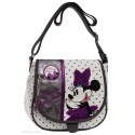 TRACOLLA MINNIE BOWS DISNEY ORIGINAL 23X20,5X8,5CM. PATTINA CON APPLICAZIONI 100%PU