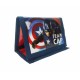 PORTAFOGLIO A STRAPPO MULTI TASCHE CAPITAN AMERICA CIVIL WAR AVENGERS MARVEL ORIGINAL AGE 3+- 12X9/25X9CM.APERTO