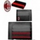 PORTA CARTE DI CREDITO PICCOLO AC MILAN 100% PELLE