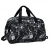 BORSA DA VIAGGIO CON TRACOLLA MOVOM COMIC ORIGINAL NERA FANTASY IDEALE PER PALESTRA E PISCINA 45X28X22CM.100%POLIESTER