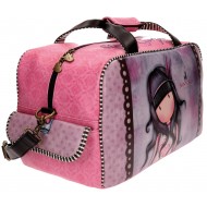 BORSA DA VIAGGIO PALESTRA /PISCINA GORJUSS SANTORO ORIGINAL 42X25X25CM.IN SIMILPELLE 100%PU CON MANICI E TRACOLLA