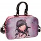 BORSA DA VIAGGIO PALESTRA O DA PASSEGGIO JAR OF HEARTS GORJUSS SANTORO ORIGINAL 37X25X15CM.IN SIMILPELLE 100%PU