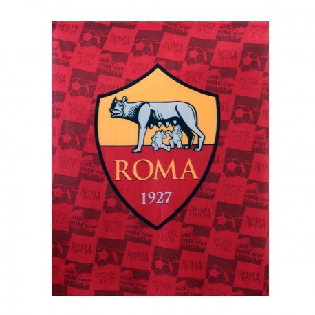 PLAID IN PILE AS ROMA ORIGINAL 120X150CM.PRODOTTO UFFICIALE 100%POLIESTER HERMET ITALY